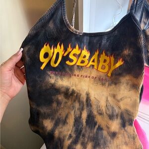 90's Baby Tie-Dye Bodysuit